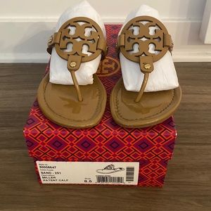 Tory Burch miller sandals in sand